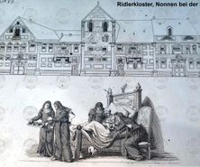 12-Ridlerkloster, Nonnen bei der Pflege